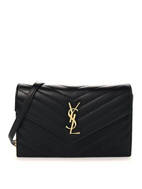 Saint Laurent Calfskin Matelasse #322800S10B